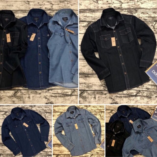 SƠMI JEANS NAM VNXK