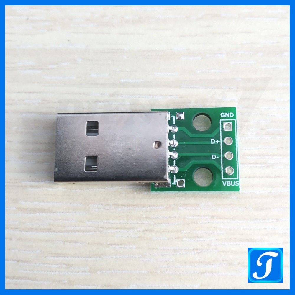 Mạch Ra Chân USB 2.0 Đực Cái tùy chọn loại