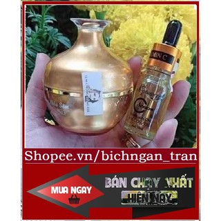 [HÀNG BÁN CHẠY] COMBO KEM FACE NHÂN SÂM + SERUM SKIN CARE VITAMIN C N'COLLAGEN