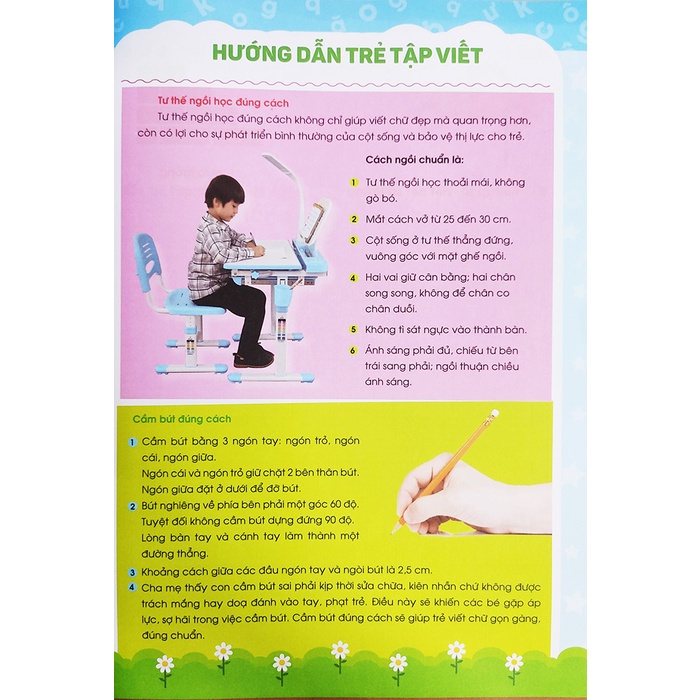 Sách thiếu nhi - Tâm thế và hành trang vào lớp 1 - Bé khởi đầu tập viết