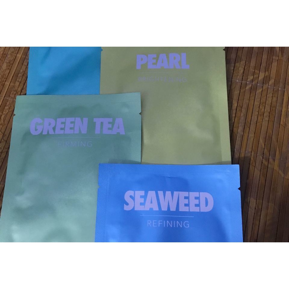[HB Gift] Combo 2 Lixibox Daily Facial Mask Sheet - Seaweed