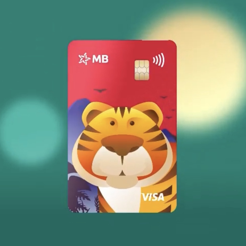 Thẻ hình 12 Con Giáp, thẻ MBBank - Phiên bản limited, Thẻ ATM VISA MB bank, MB Hi Collection