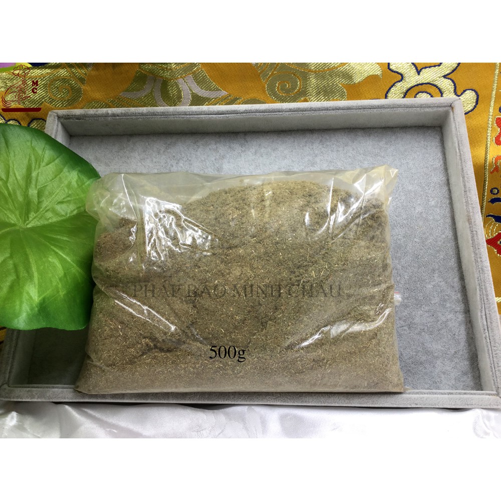 [PHÁP BẢO MINH CHÂU] Bột cỏ KAMBA 1kg - THƠM NGÁT - DÙNG ĐỂ CÚNG KHÓI