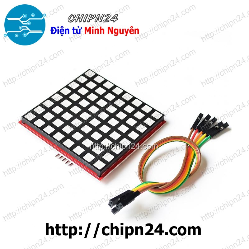 [1 pcs] () Module LED Matrix RGB 8x8 Full Color for Raspberry Pi