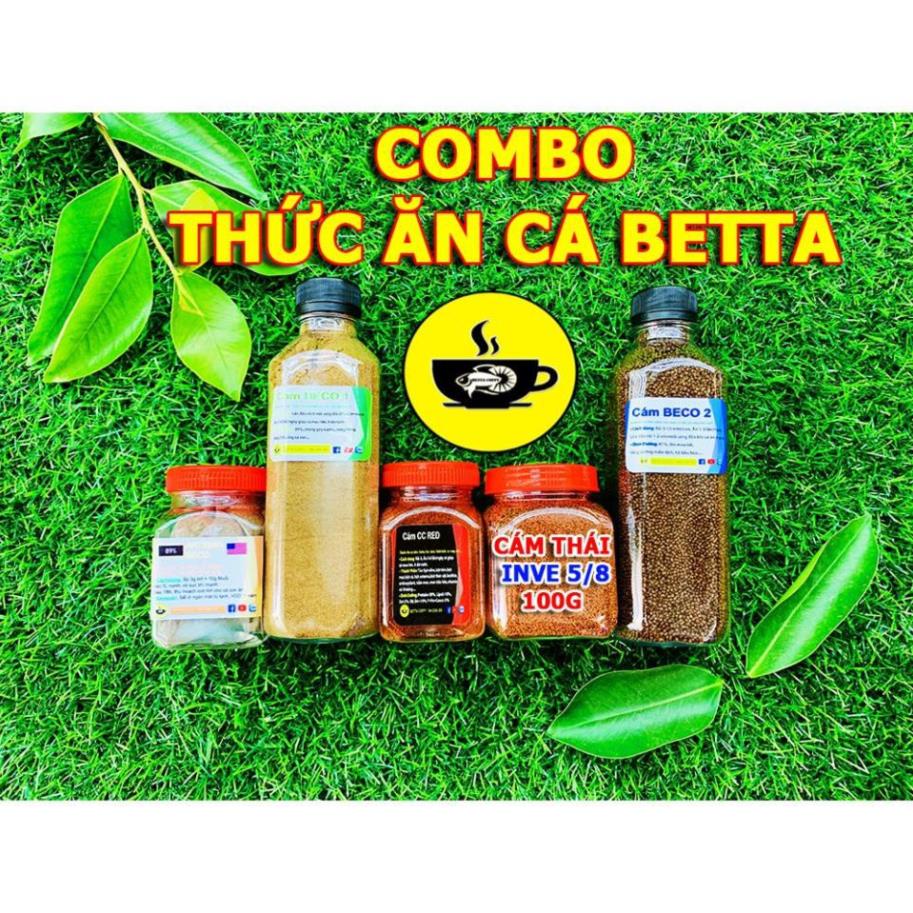 12 COMBO BETTA FOOD - BETTA COFFY ☕️ Thức ăn cho cá