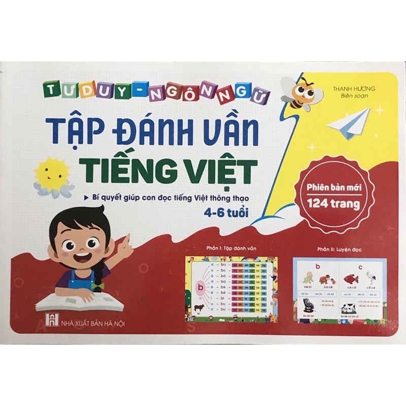 Sách.__.Tư Duy Ngôn Ngữ Tập Đánh Vần Tiếng Việt ( 4 - 6 Tuổi )