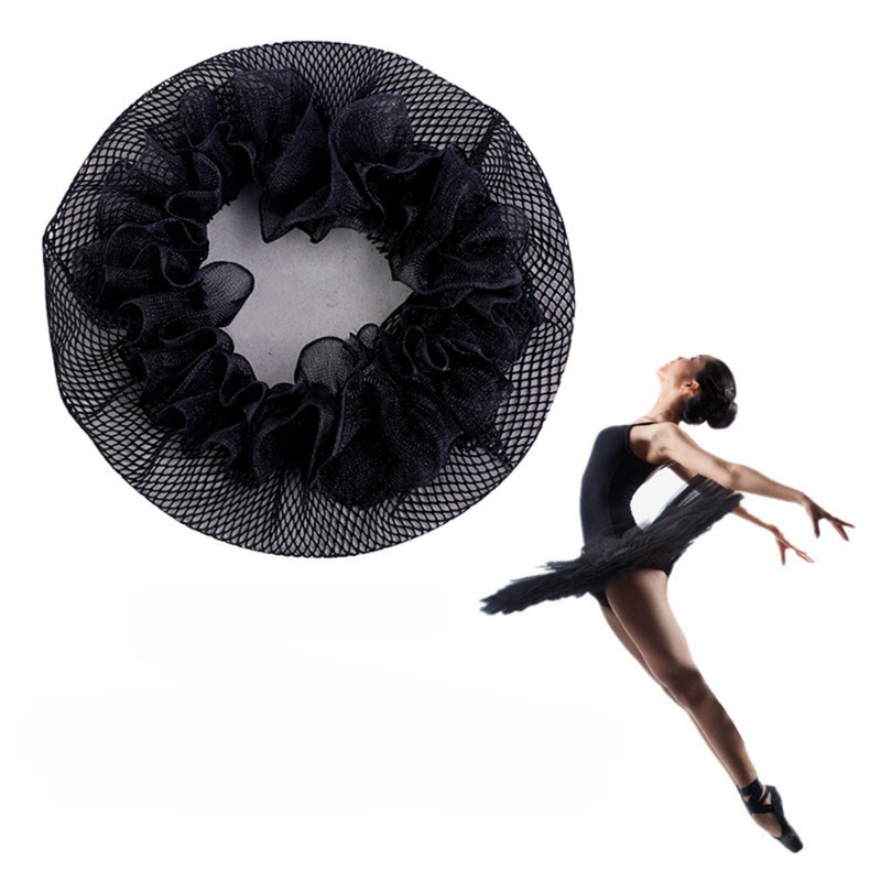 ONE Fashion Hair Bun Net có dây thun cho bé gái Phụ kiện tóc nữ