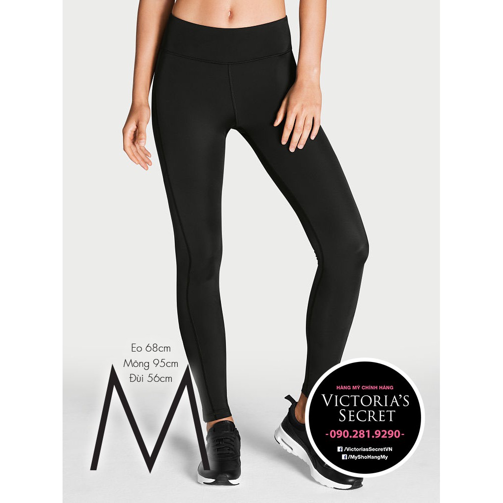 Quần đen legging khoá kéo ở chân, Fashion Tight - Hàng nhập Victoria's Secret USA