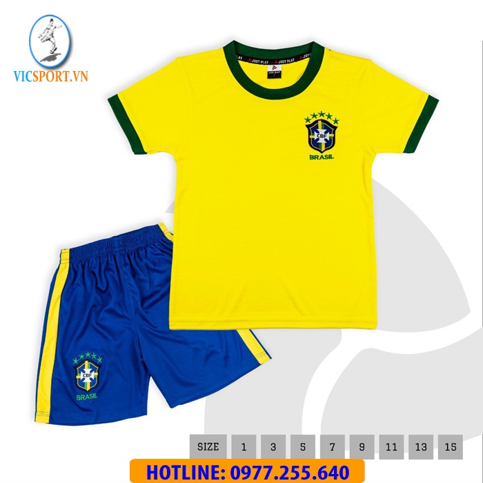 [SALE SỐC] Áo Bóng Đá Trẻ Em CLB, Đội Tuyển Thun Lạnh Siêu Mát – Vicsport