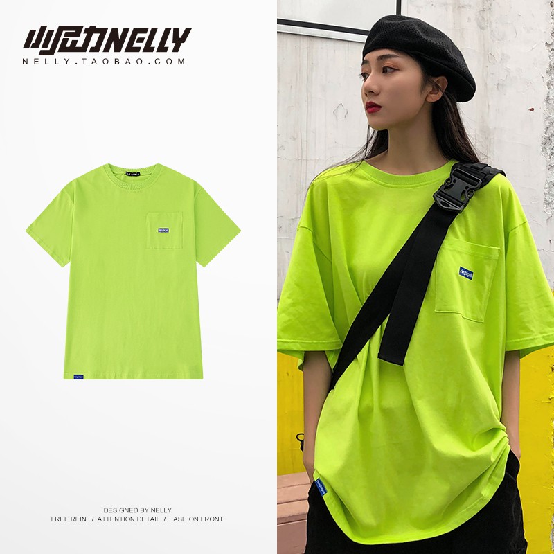 [NY0001] Áo thun nữ dài ngắn tay form rộng neon (NELLY) | BigBuy360 - bigbuy360.vn