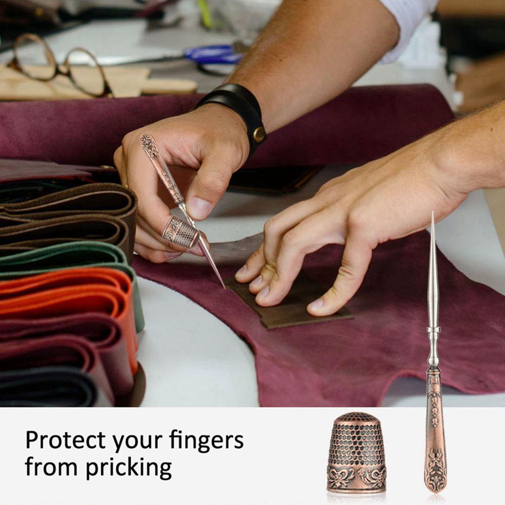 Dụng Cụ May Vá Bằng Bạc / Đồng Kiểu Vintage Sáng Tạo Chất Lượng Cao