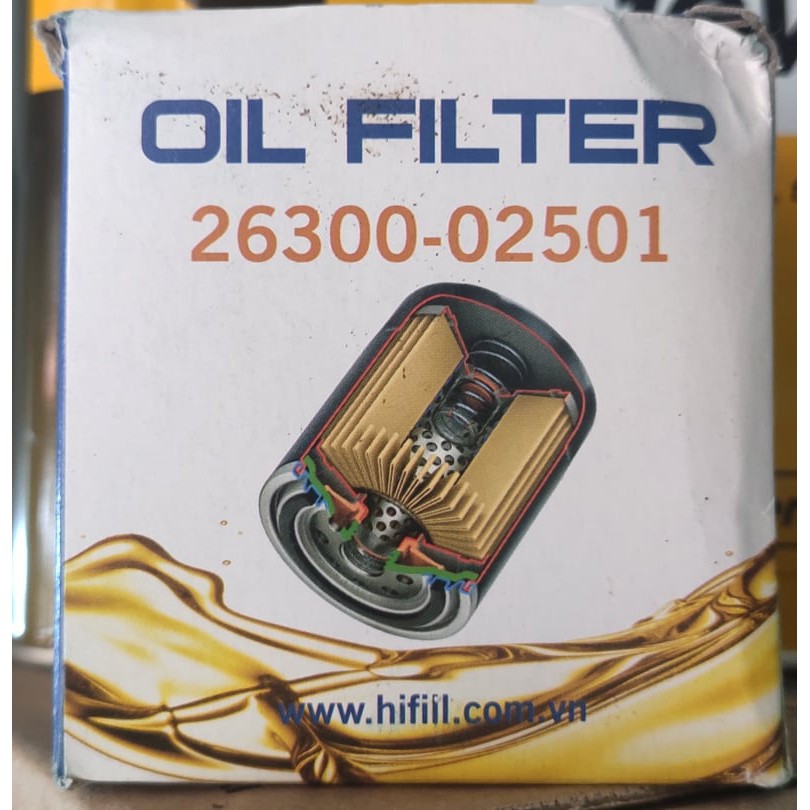 Lọc nhớt Kia Morning, Getz, Kia Rio, i10, i20, Mitsu Mirage, Attrage