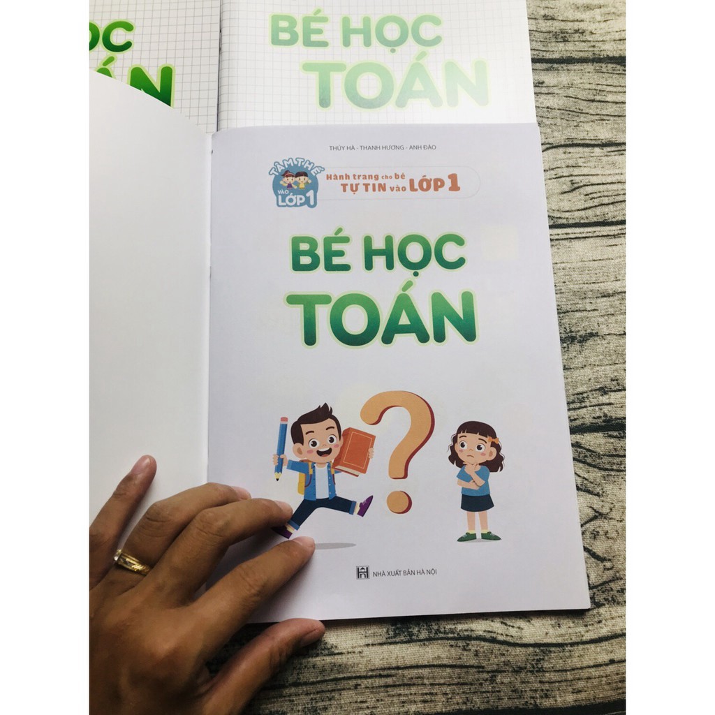 Bé học toán, hành trang cho bé tự tin vào lớp 1