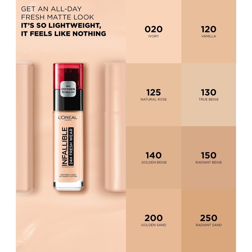 Kem Nền L'oréal Infallible 24H Fresh Wear Foundation