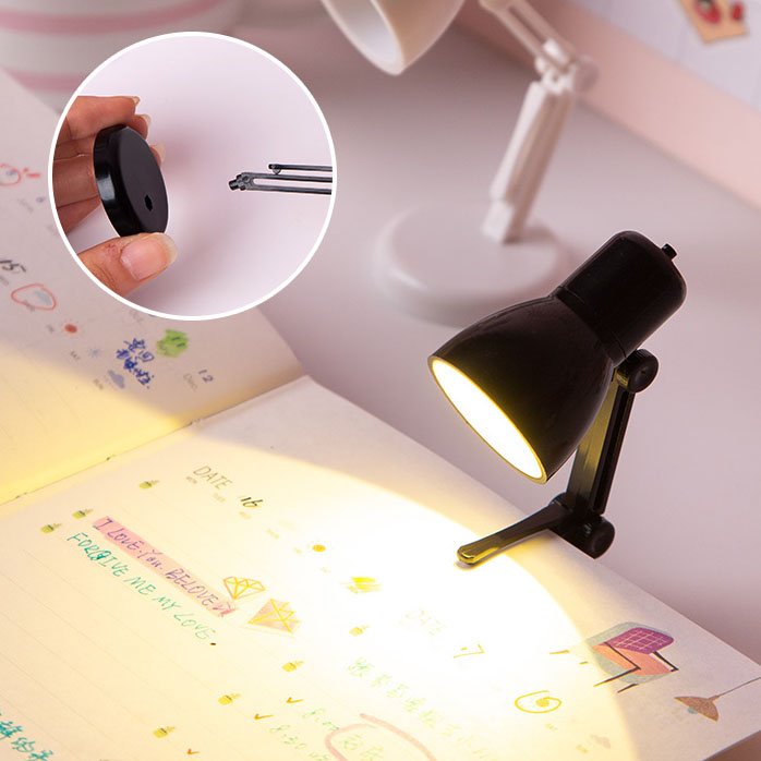 Đèn Led Để Bàn Mini Màu Trắng / Đen Chất Lượng Cao