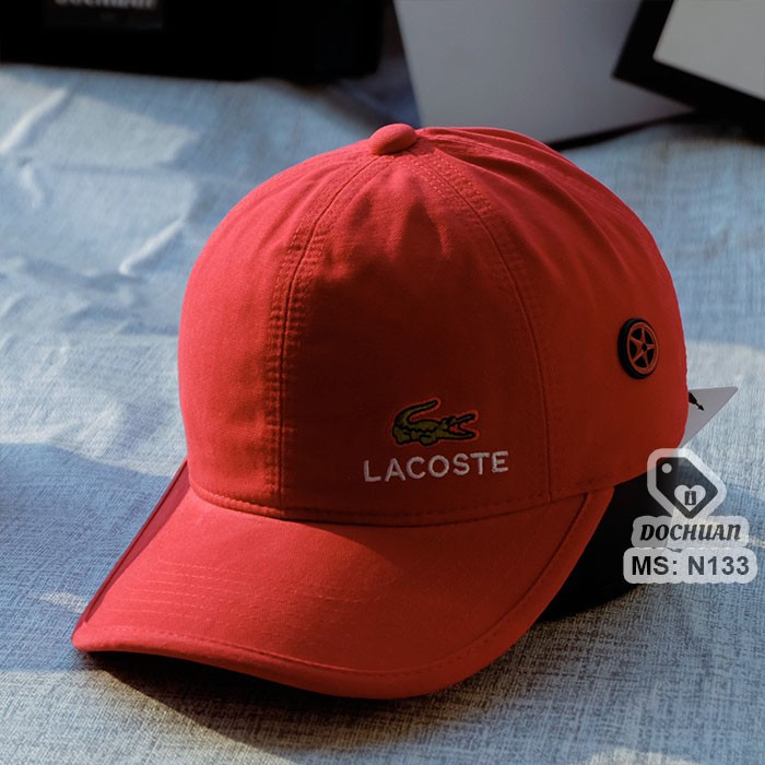 [Nón xịn] Nón Kết Lacoste Cá Sấu 4 Màu Chuẩn Hàng VNXK, Freesize Dành Cho Nam Nữ