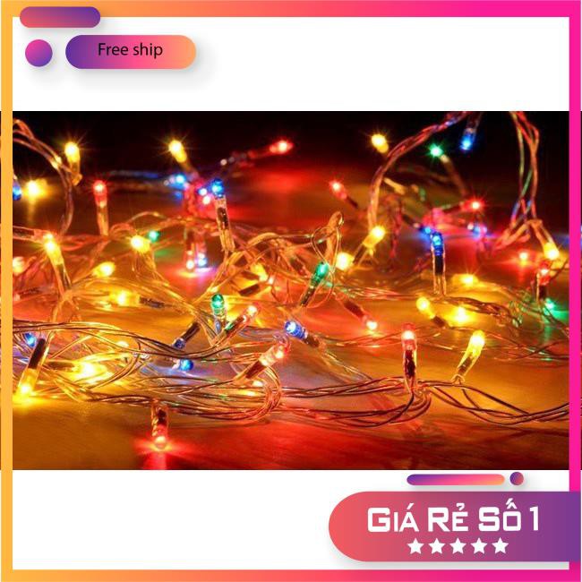 [Giá Sỉ] Đèn Led Dây Chớp Trang Trí Noel & Tết 5M - Đèn Nháy 1 Màu Chống Nước