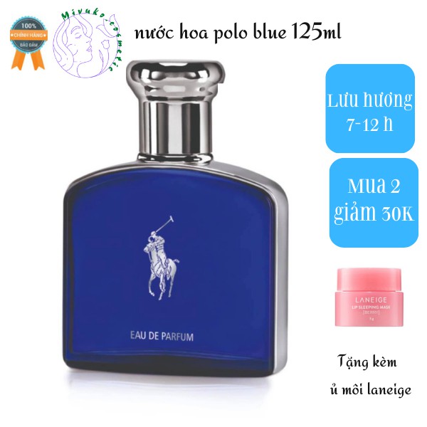 Nước hoa nam Polo Blue Gold Blend, nước hoa thơm lâu cuốn hút | BigBuy360 - bigbuy360.vn