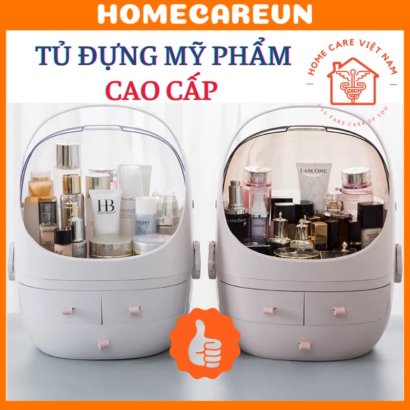 Tủ đựng mỹ phẩm chống bụi nhựa ABS cao cấp