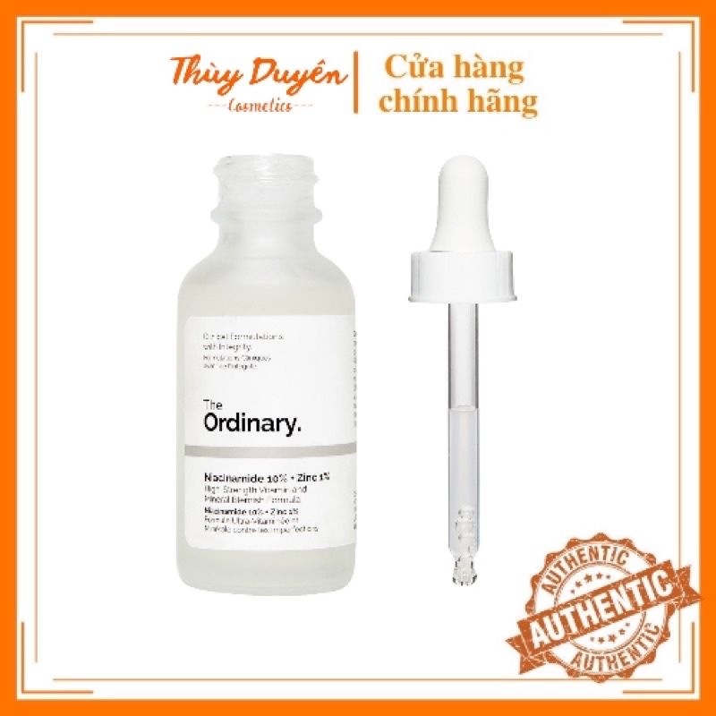 Tinh chất The Ordinary Niacinamide 10% Zinc 1% serum the ordinary trl mụп