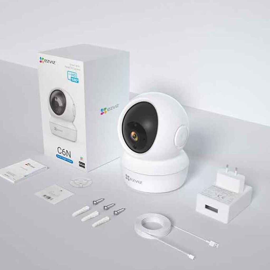 [LOẠI TỐT] Camera Wifi Ezviz C6N 2M 1080P - Hú Còi Báo Động, Xoay 360 độ, Đàm Thoại 2 Chiều