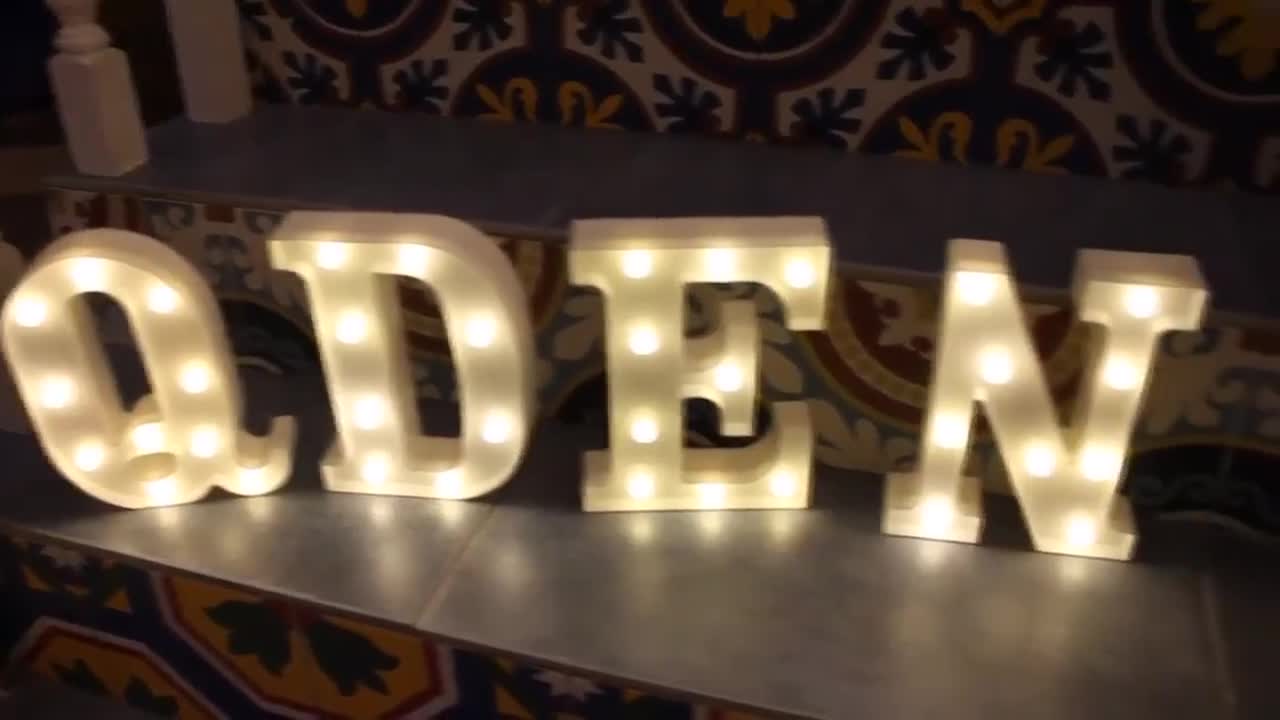 Đèn Led 26 Chữ Cái Trang Trí Sinh Động Độc Đáo | BigBuy360 - bigbuy360.vn