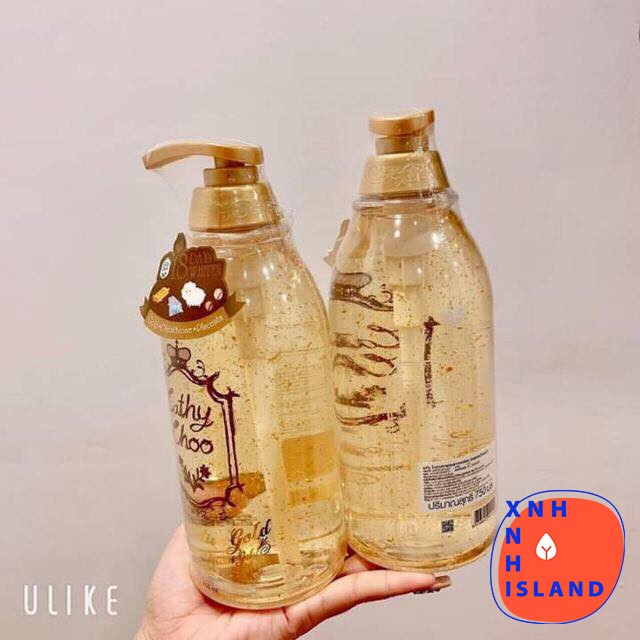 Sữa Tắm CATHY CHOO Vàng 24K Active Gold Fragrance Shower Gel Thái Lan - 750ml