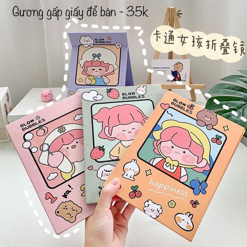 GƯƠNG GIẤY / GƯƠNG TRANG ĐIỂM ĐỂ BÀN