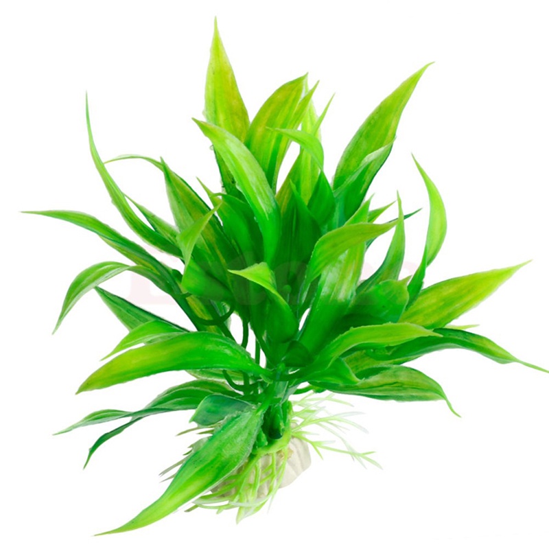 Cây Nhựa Nhân Tạo Trang Trí Bể Cá 15cm
