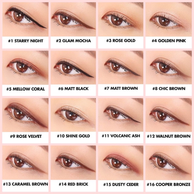 Kẻ Mắt Dạng Gel LILYBYRED Starry Eyes Am9 To Pm9 Gel Eyeliner 0.5g