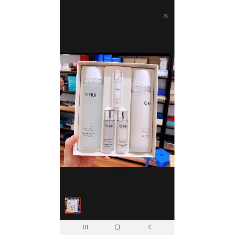 Set Ohui Extreme White 5 món