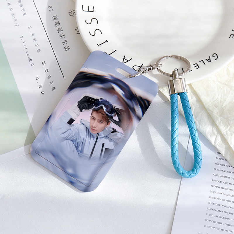 Xiaozhan Wangyibo TNT Teens in Times Dilraba Lu Han Jackson Wang TFBOYS Yangzi Yangchaoyue Lanyards Card HOLDER