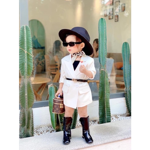 Túi Lv Dạng hộp kèm khăn cho bé