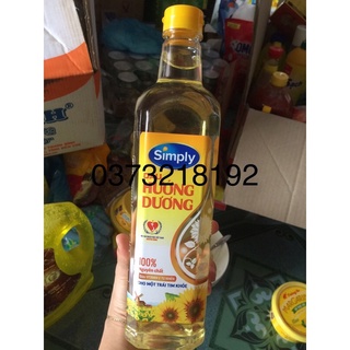 Dầu ăn Hướng Dương Simply 1L