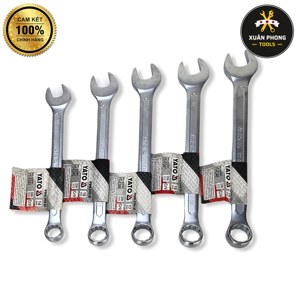 Cờ lê vòng miệng YATO cỡ 6-24 | Xuân Phong Tools