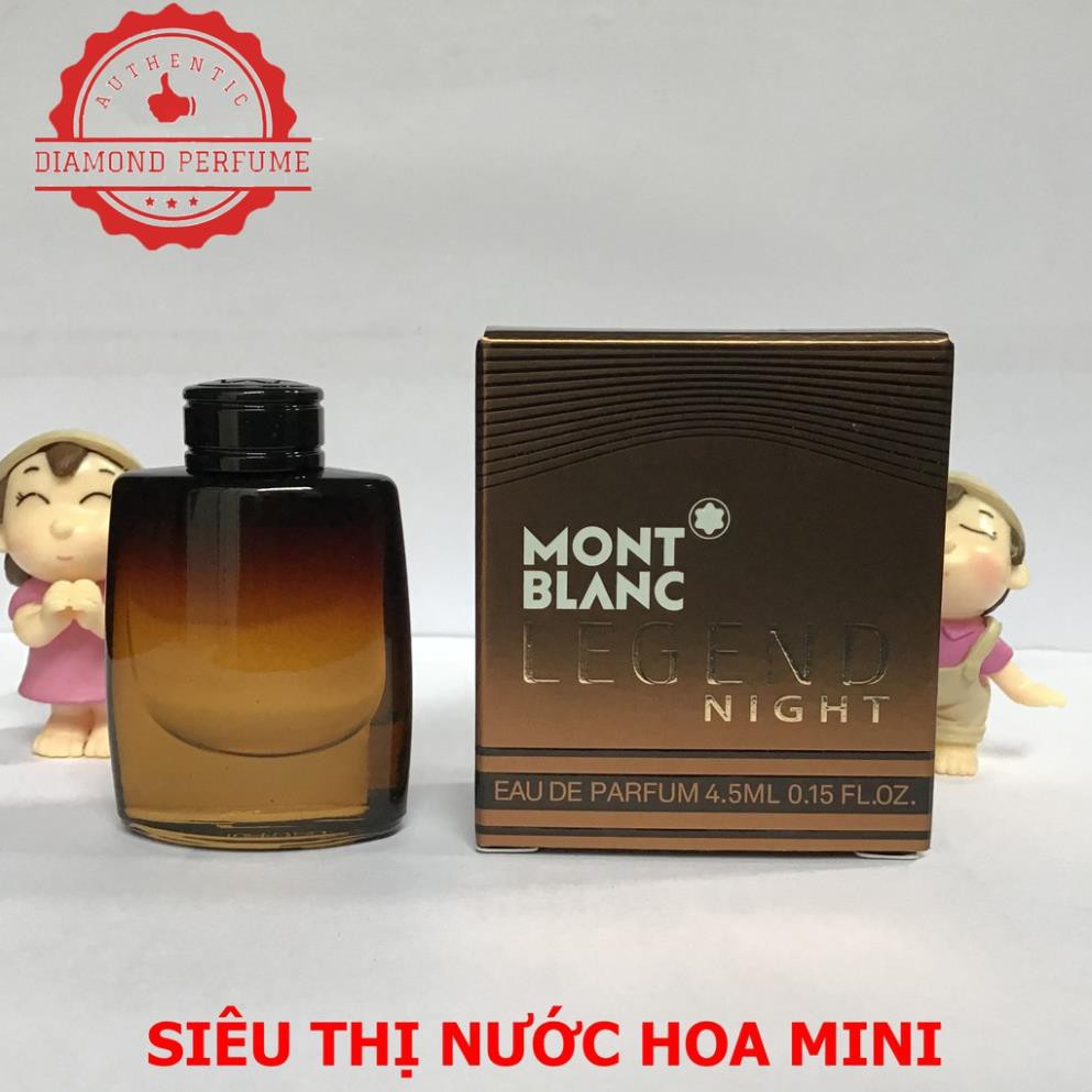 [ AUTH ] Nước hoa nam Mont Blanc Legend Night EDP 4.5ml