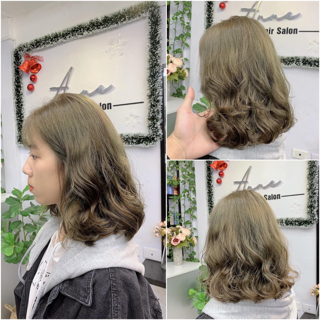 (Màu Nâu rêu) Tặng kèm bộ giang tay và kem phát triển màu đầy đủ | BigBuy360 - bigbuy360.vn