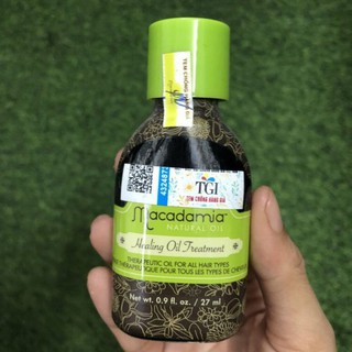 Tinh dầu Macadamia Healing Oil cho tóc khô hư tổn 27ml (USA)