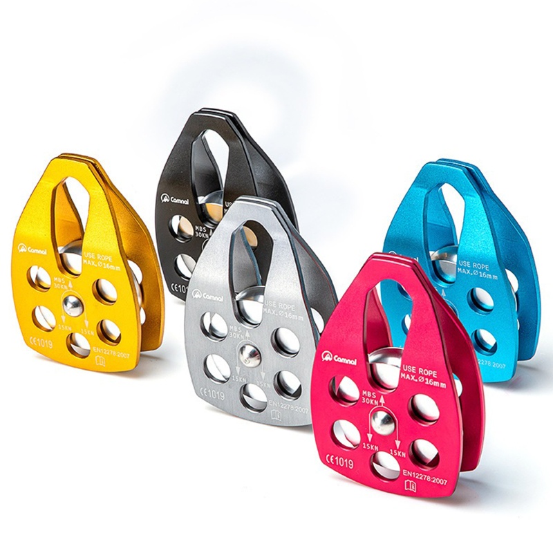 Ròng Rọc Nhôm 30KN Chuyên Dụng Cho Leo Núi / Cứu Hộ Di Động