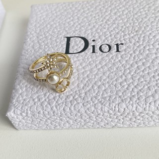 Nhẫn Dior phong cách Âu Mỹ B232