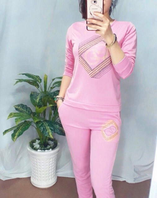 Đồ bộ thu đông da cá