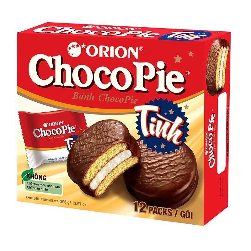 Bánh Choco Pie Orion 396 gam/ hộp 12 cái