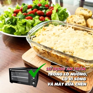 Hộp thủy tinh- khay nướng pyro 700ml