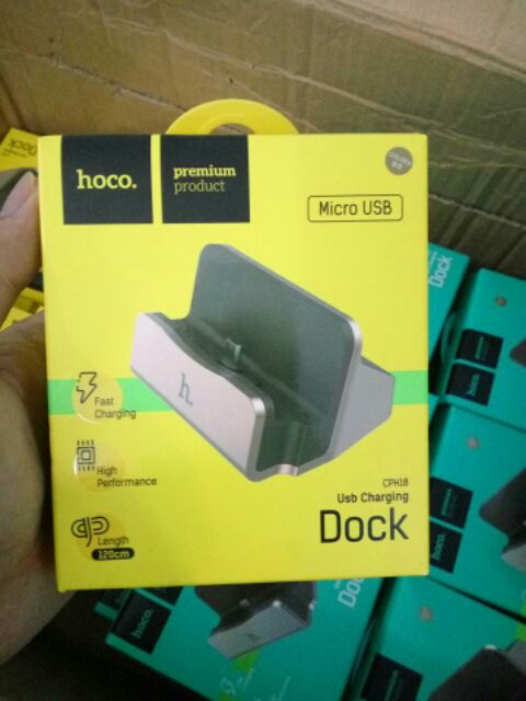 Dock sạc Hoco dành cho IPhone và Android