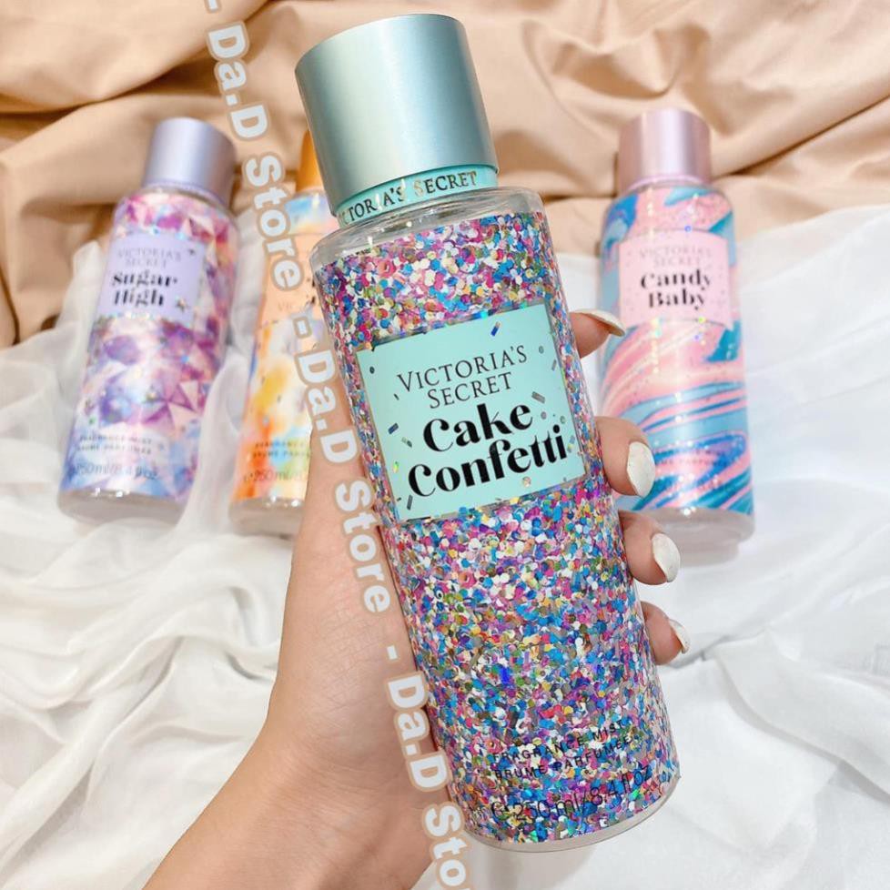 Body Mist 🍭 FREEShip Đơn 250k 🍭 Xịt Toàn Thân VICTORIA'S SECRET 250ML - Chính Hãng - Xịt Thơm Body Mist Hương Hoa Quả