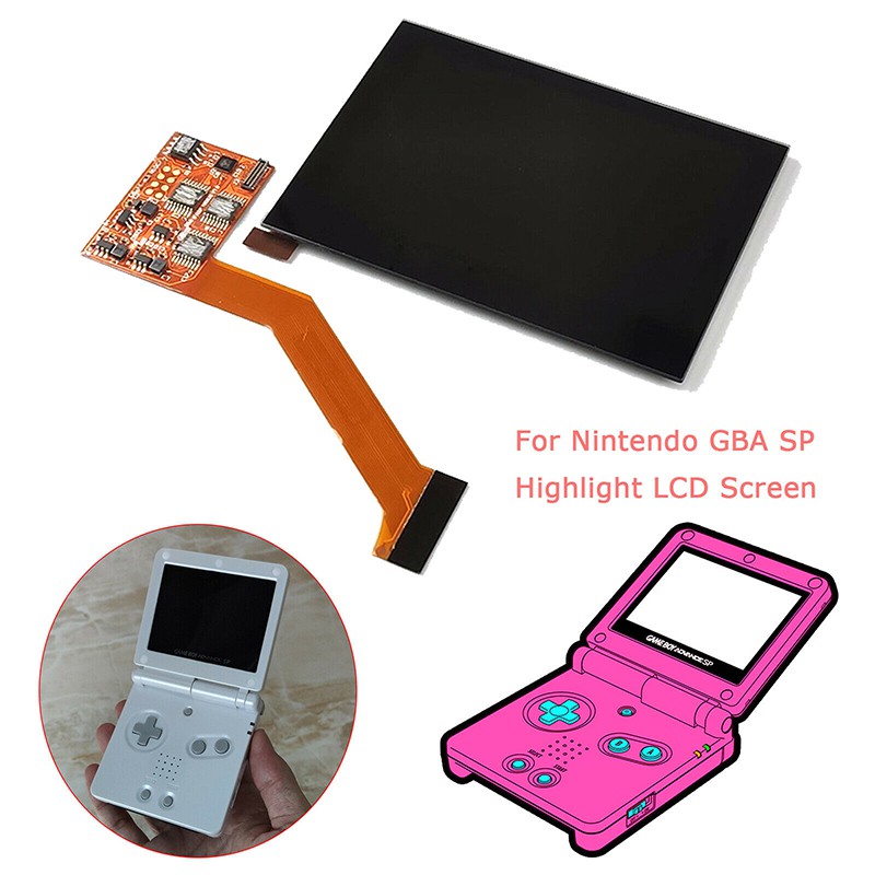 Màn Hình LCD 5 Cấp Độ Cho Nintendo Game Boy Advance SP GBA SP