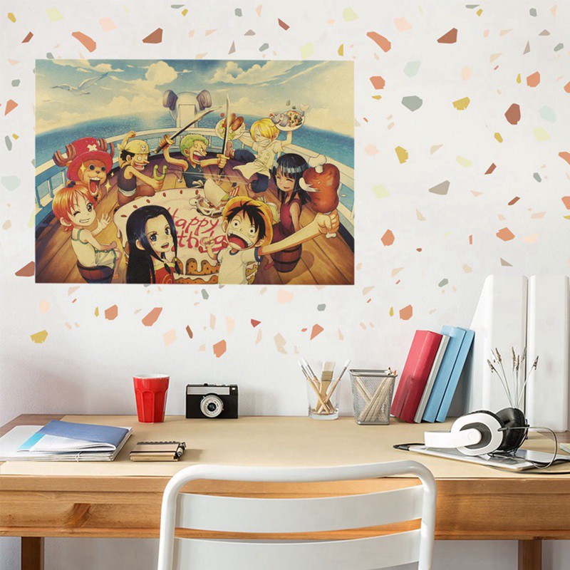 Sale 70% Poster Treo Tường In Hình Nhân Vật Phim Hoạt Hình One Piece, Multicolor Giá gốc 20,000 đ - 104B52-1