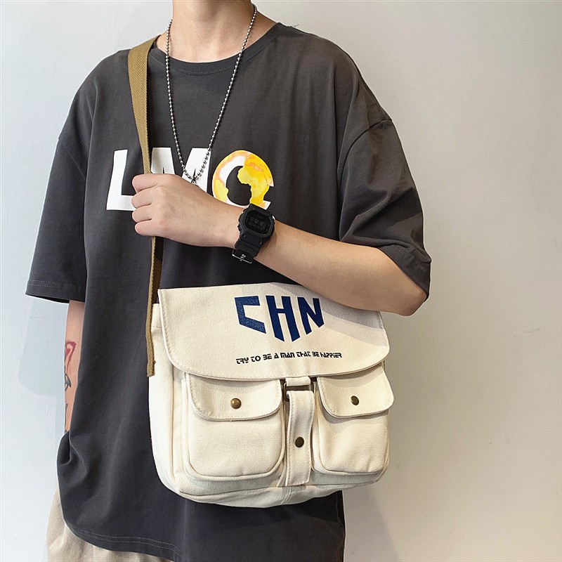 [HÀNG CAO CẤP] Túi Xách Ulzzang Thời Trang Unisex - Túi Messenger Phong Cách Hàn Quốc Cực Chất - Order 7-10 Ngày