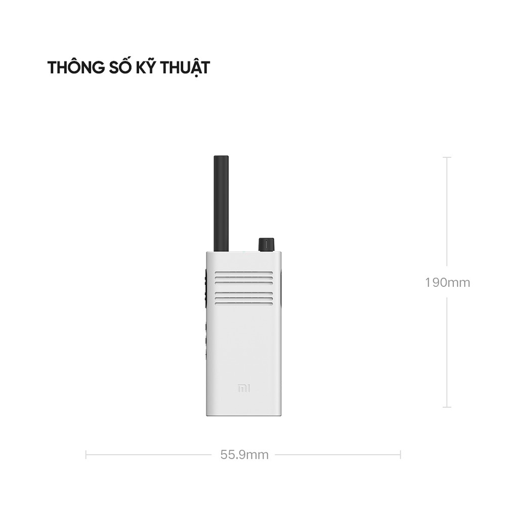 Bộ đàm thông minh Xiaomi Walkie-Talkie Lite XMDJJL01