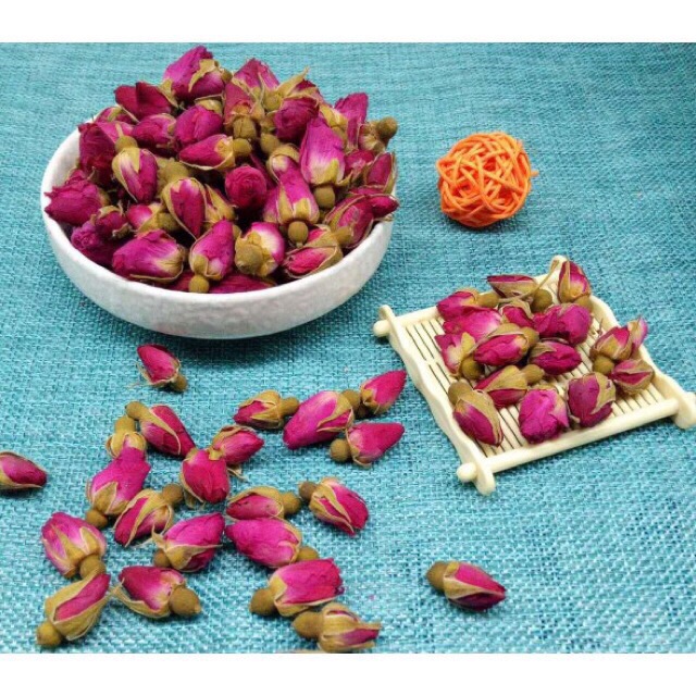 Set nguyên liệu làm kẹo nougat có hoa hồng khô, làm được 1kg kẹo